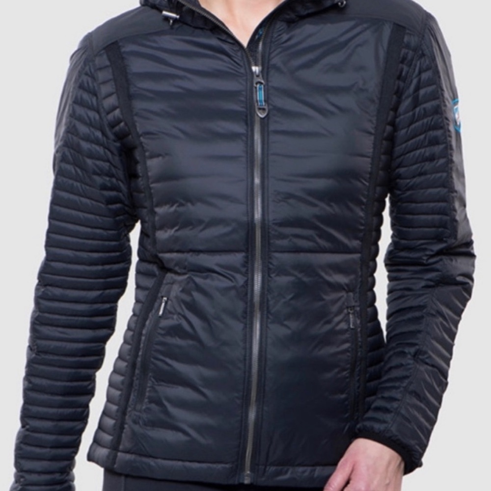 Women's Black, Down-Filled SPYFIRE® Jacket, Small